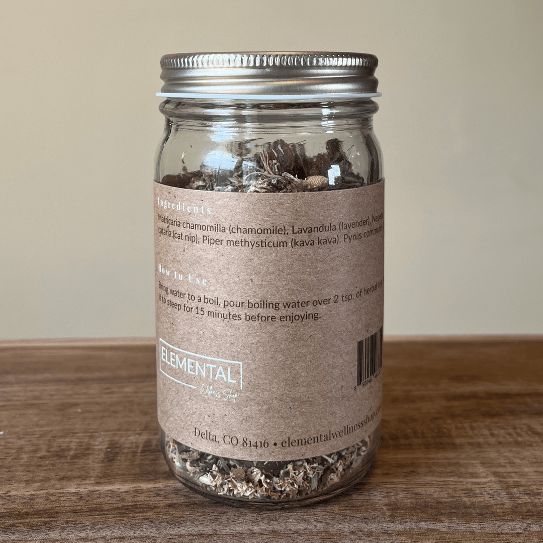 Chill Out Loose Leaf Herbal Tea calming stress relief