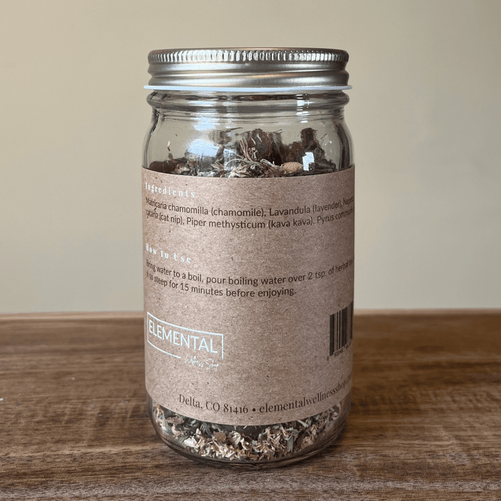 Chill Out Loose Leaf Herbal Tea calming stress relief