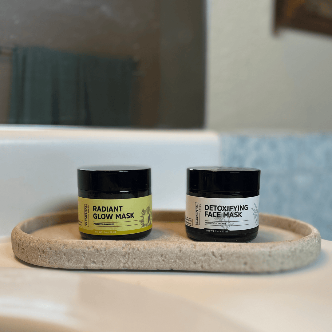 Detoxifying Face Mask charcoal probiotic deep cleansing