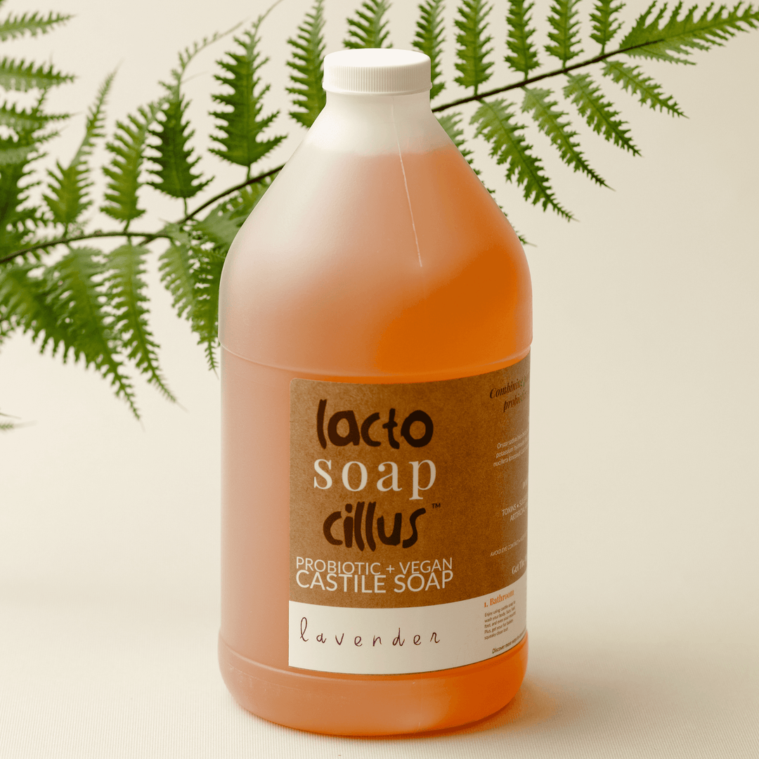 Liquid Castile Soap natural and organic skin cleanser