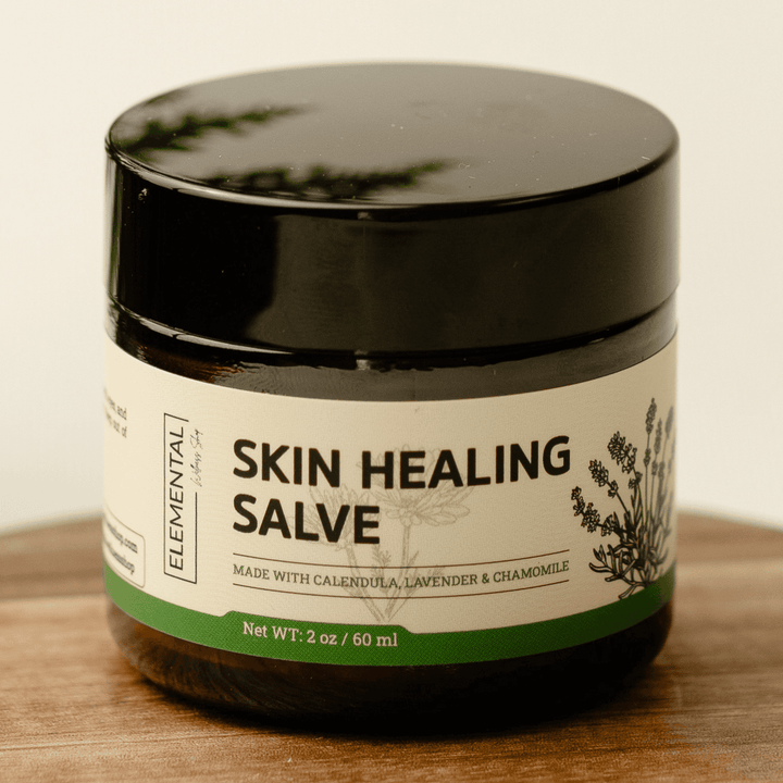 Skin Healing Salve organic calendula herbal eczema salve