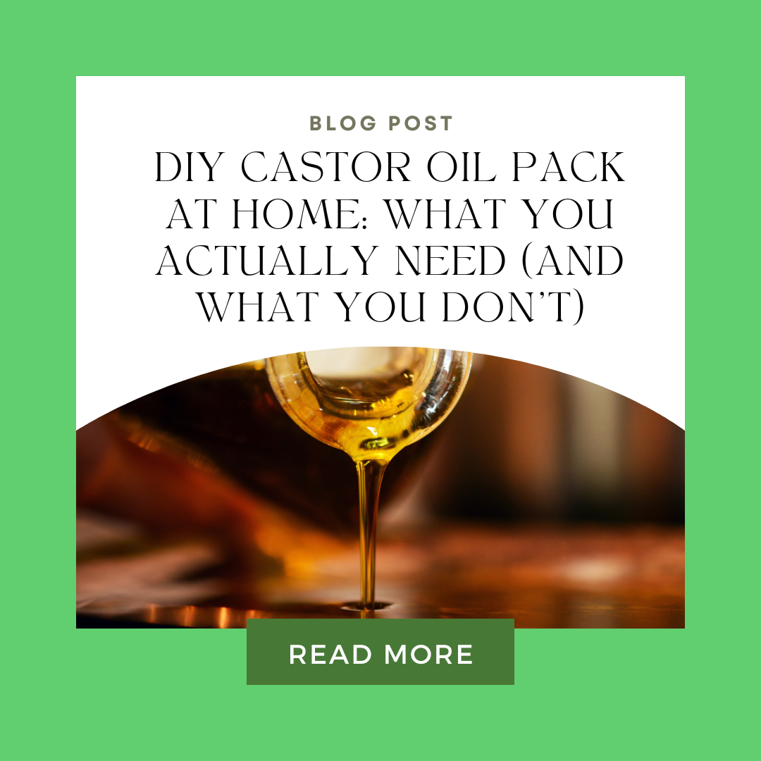 DIY Castor Oil Pack at Home: What You Actually Need (And What You Don’t)