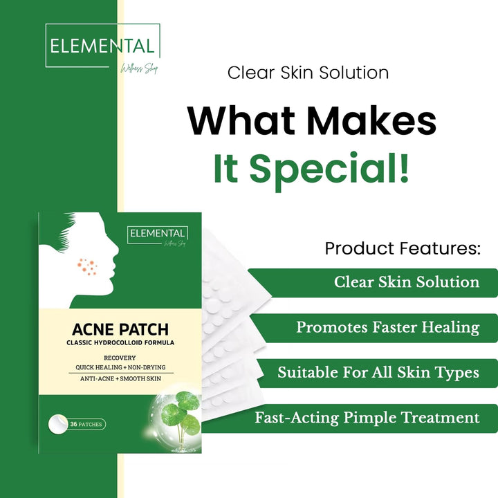 Hydrocolloid Acne Patches