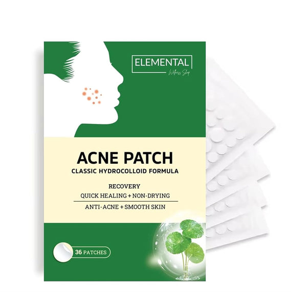 Hydrocolloid Acne Patches gentle spot treatment stickers designed to absorb impurities and support clearer-looking skin
