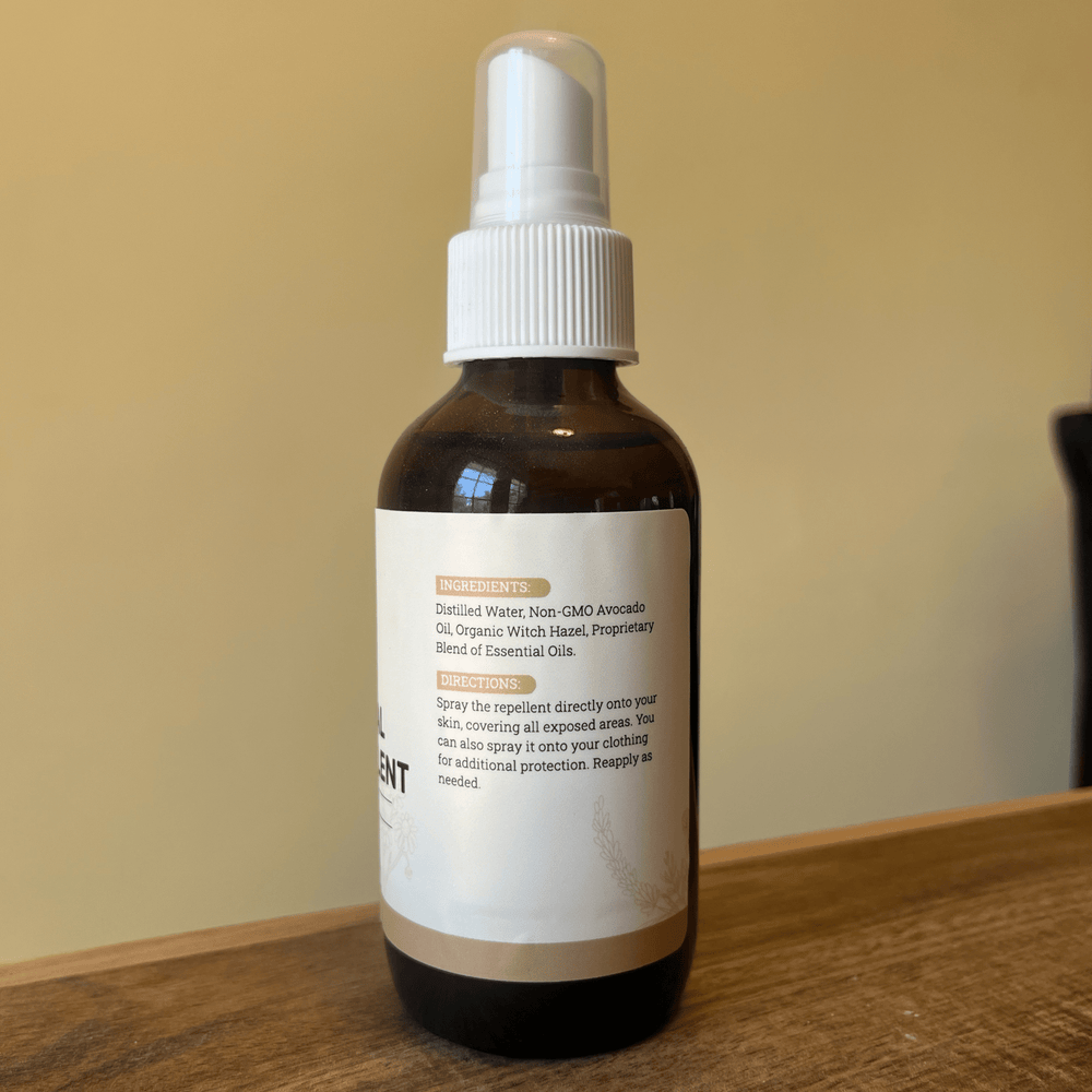 All Natural Bug Spray plant-based essential oil repellent