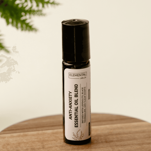 Anti Anxiety Essential Oil Roller with calming botanical oils for relaxation and stress support