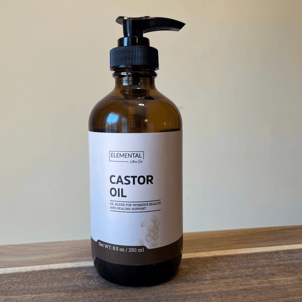 Organic Hexane-Free Castor Oil Cold-Pressed Therapeutic Grade
