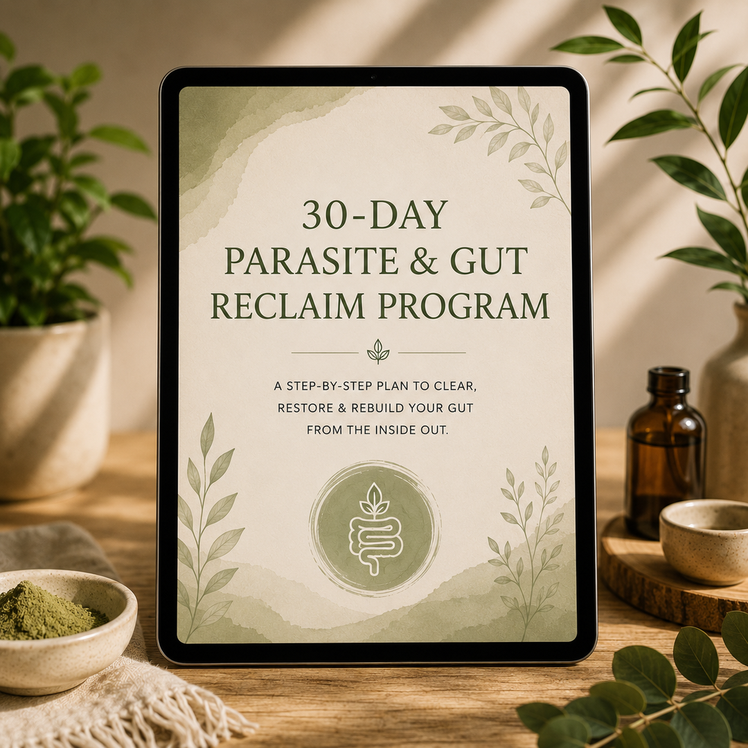 30-Day Parasite Cleanse &amp; Gut Reclamation Program