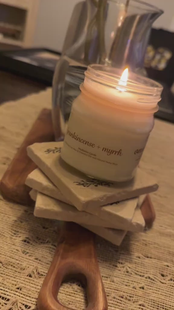 Meditation Candles | 100% Soy Wax Candles with Essential Oils