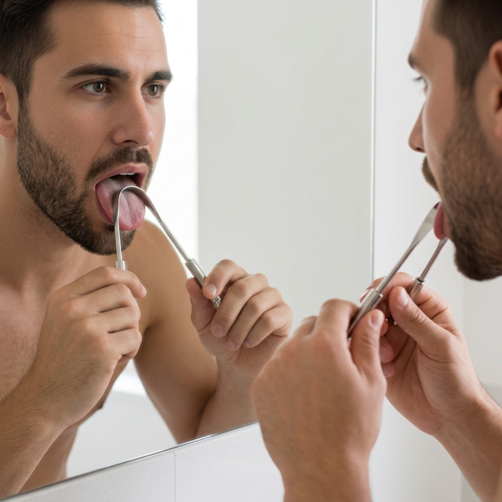 Stainless Steel Tongue Scraper