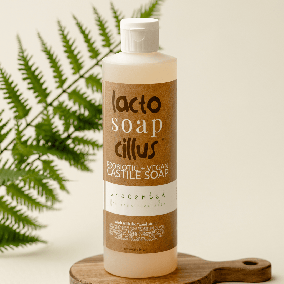 Unscented / Liquid Castile Soap natural and organic skin cleanser