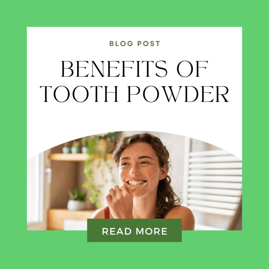 benefits of tooth powder